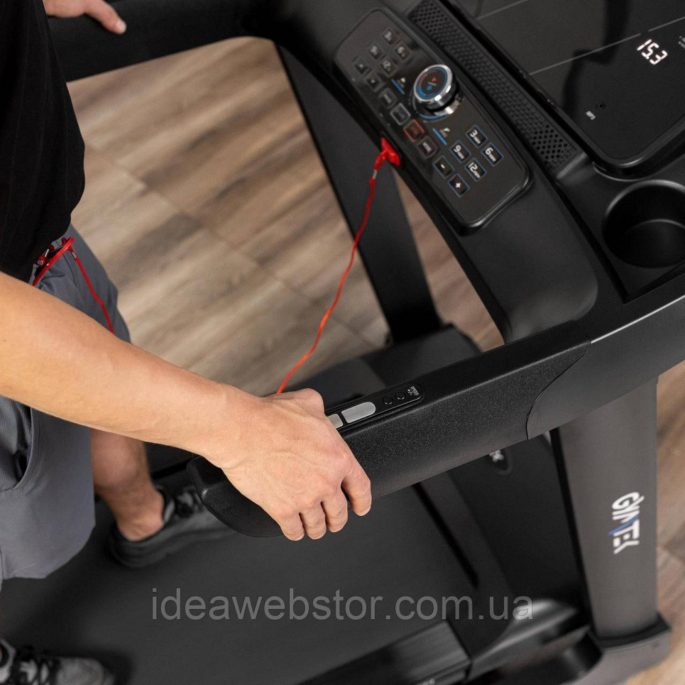 Беговая дорожка GYMTEK XT800 электрическая складная для дома 18 км/ч наклон 15% амортизация двигатель 3.25 к.с. нагрузка до 150 кг Киев - изображение 13