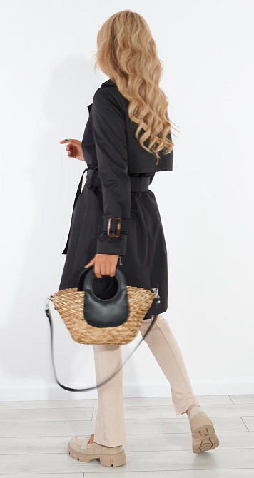 Стильний чорнийтренч (48) Київ - фото 4