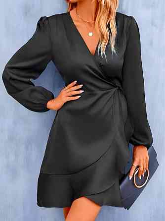 Жіноча романтична коротка сукня з шовку армані Одеса