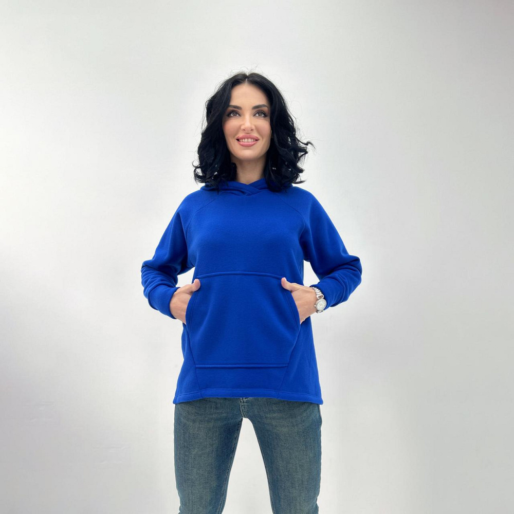 Худі вільного крою з капюшоном "Sky" оптом | Батал Київ - фото 8