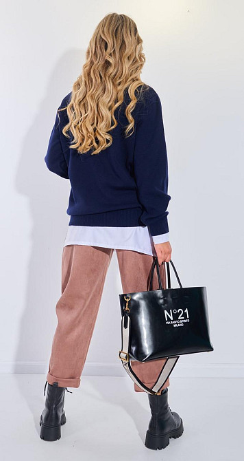 Джемпер свободный с высоким горлом (42-46) Киев - изображение 6