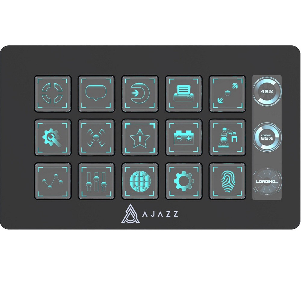 Контролер для стримінгу Ajazz AKP153E USB Black (AKP153E-B) ( 21082 ) Харків - фото 2
