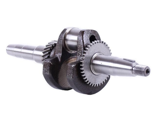 Колінвал у складі під конус мотоблок 168F/мотоблок 170F генератора GN 2-3,5 KW, L-253 мм Мукачево - фото 1