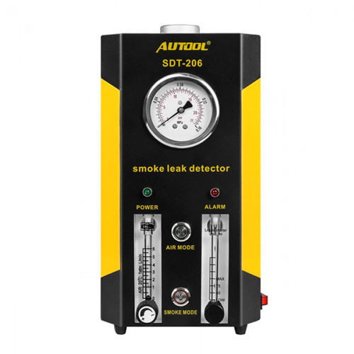 Генератор дыма Autool SDT206 с манометром, детектор утечки авто 12В, тестер герметичности систем Киев - изображение 2