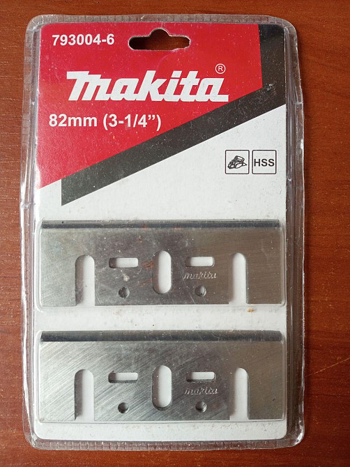 Ножи для элетрорубанка 82х29х3 MAKITA Полтава - изображение 1