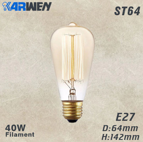 Лампочка Эдисона накаливания ретро Киев - изображение 1