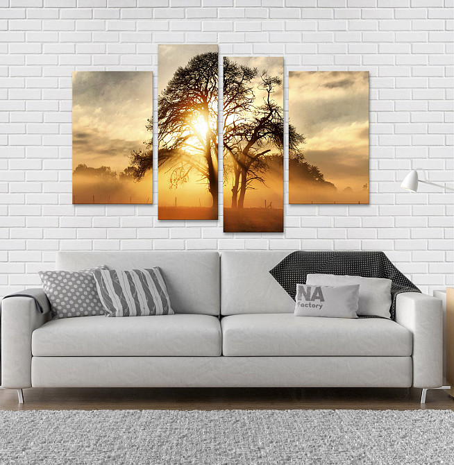 Модульна картина Дерево Захід Art-155_4 Київ - фото 2