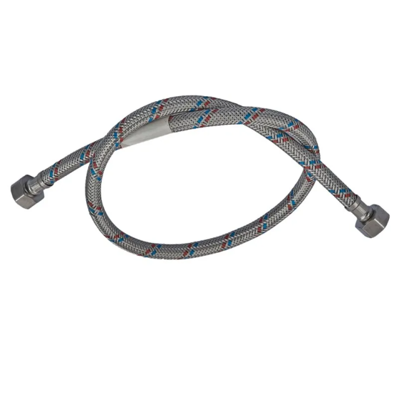 Гнучкий шланг для підключення води гайка 1/2'' - гайка 1/2'' (50 см) Zerix (ZX1551)   ( 25151 ) Харків