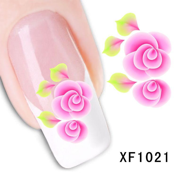 Наклейки для ногтей XF1021 Киев - изображение 1