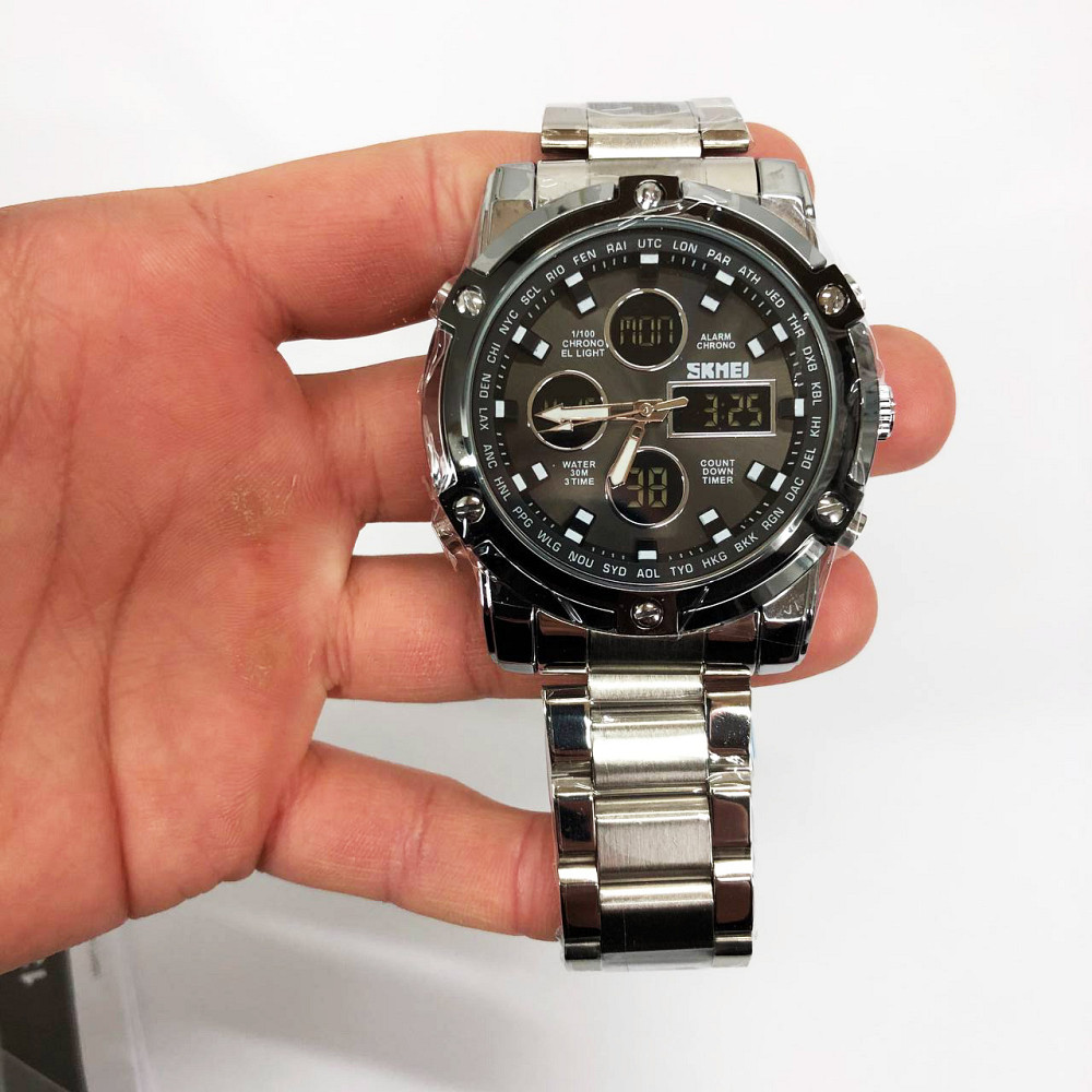 Солідні чоловічі годинники, Чоловічі годинники браслет на ланцюжку на подарунок ZJ-33 Івано-Франківськ - фото 5