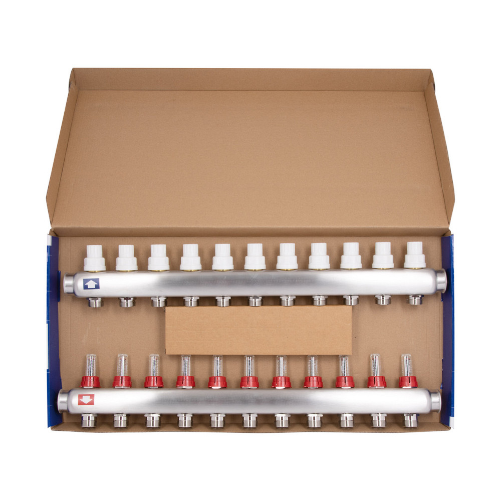 Колектор із витратомірами Thermo Alliance Standart 1" 11 виходів SD00411 Київ - фото 7