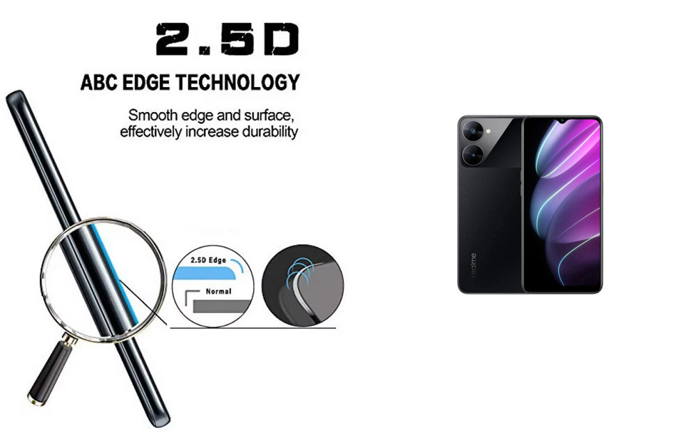 Защитное стекло ArmorGlass для realme V30, realme V30t 5G – устойчивое к царапинам и ударам Киев - изображение 2