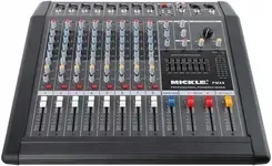 Микшерный пульт Powermikser PMX8 Dsp, Bluetooth 2X300W/RMS/4OHM Киев