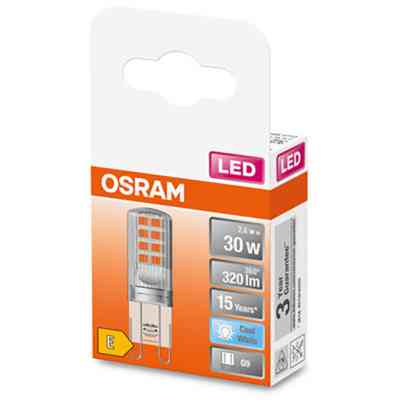 Лампочка Osram LED PIN30 2,6W/840 230V CL G9 (4058075432369) Винница