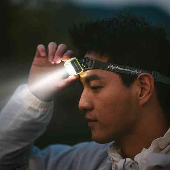 Ліхтар налобний Naturehike CNK2550ZM011, сірий Рівне