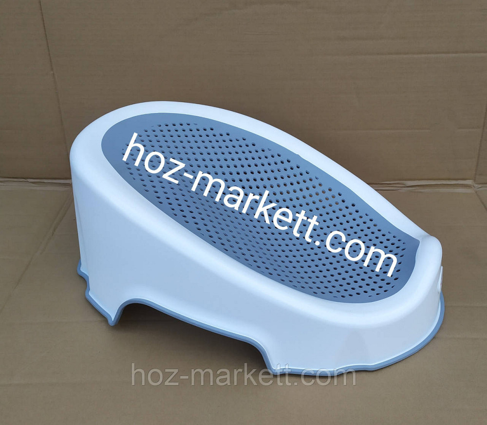 Підставка гірка у ванну для купання для дітей прогумована з м'якою сіткою Харків - фото 1