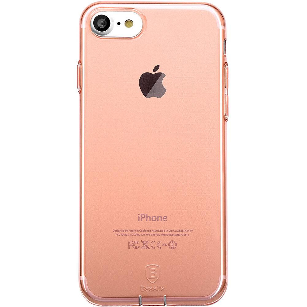 Чохол Baseus для iPhone SE 2020/8/7 Simple Pluggy Rose Gold (ARAPIPH7-A0R) Київ - фото 1