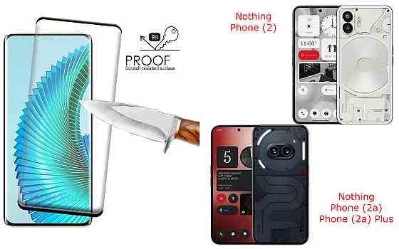 Захисне скло HyperGlass Pro для Nothing Phone (2), Phone (2a), Phone (2a) Plus – максимальна чутливість та захист Київ