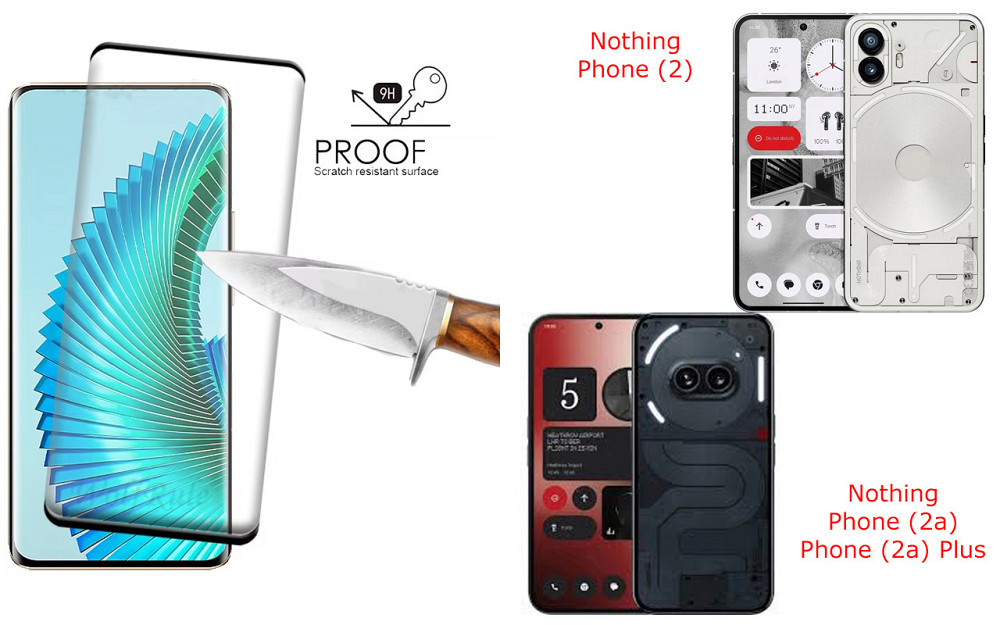 Захисне скло HyperGlass Pro для Nothing Phone (2), Phone (2a), Phone (2a) Plus – максимальна чутливість та захист Київ - фото 1