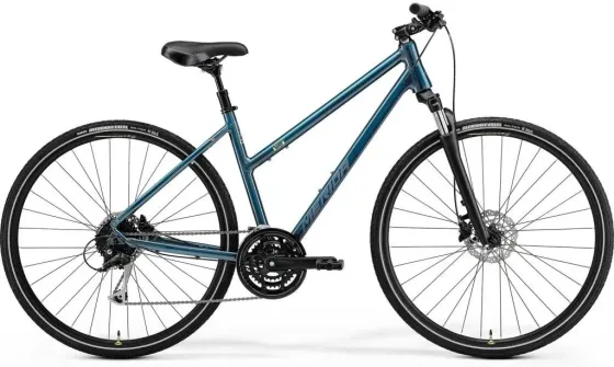 Велосипед Merida Crossway 100 Lady Teal Blue (Silver Lime) 28 2021 Киев