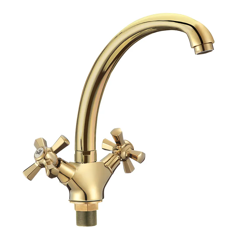 Кухонный смеситель Mixxus Premium Retro Gold-273 MI5851 стильный и надежный Харьков - изображение 1