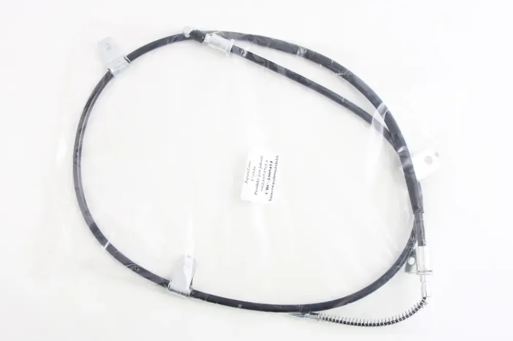 Трос ручного тормоза Lanos Japan Line левый (4 крепления) Винница - изображение 2