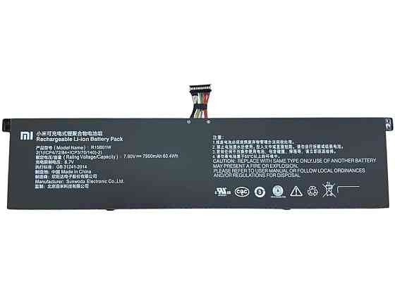 Аккумулятор для ноутбука Xiaomi R15B01W Mi Pro 15.6 7.6V Black 7900mAh OEM Винница