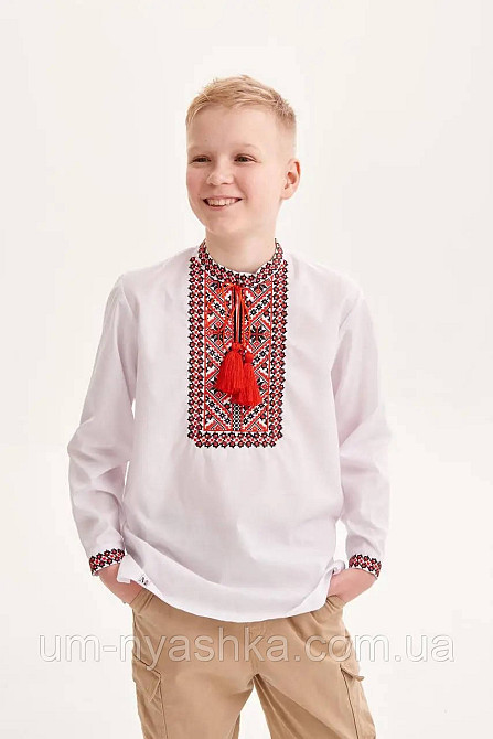 Вышиванка для мальчика 
