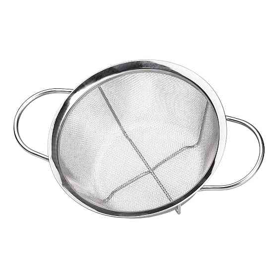 Zhongjing Друшляк з двома ручками 20 см дрібнокомірчаста сітка з нержавіючої сталі HP-19-2-20CM Київ