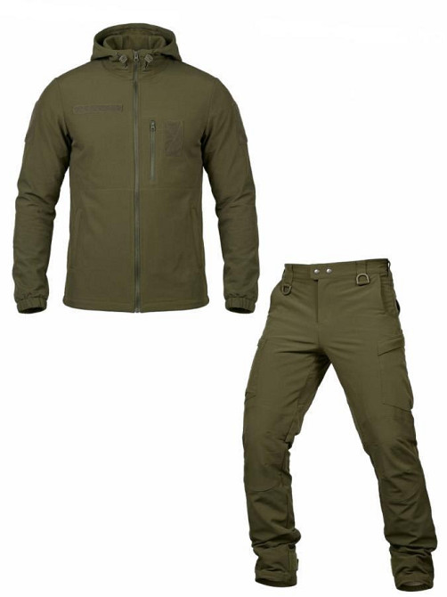 Эластичная тактический костюм agony олива  ВТ6860 Одесса - изображение 11