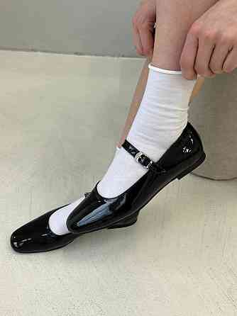 Балетки жіночі VIFEST 1412 чорні (весна-осінь, шкіра лакована) (5459) 40 Коломия