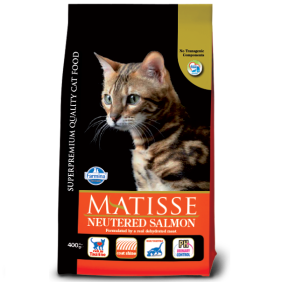 Сухий корм Farmina Matisse Neutered Salmon для стерилізованих кішок, з лососем, 10 кг Київ