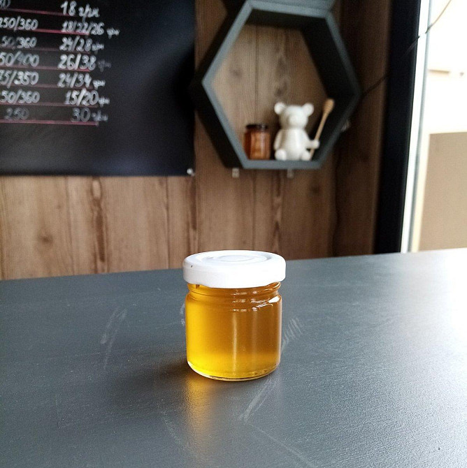 Акацієвий мед у сляній баночці вагою 50 грамів Одеса - фото 3