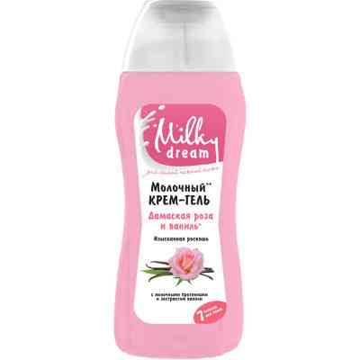 Гель для душу Milky Dream Дамаська троянда і ваніль 300 мл (4820205300127) Вінниця