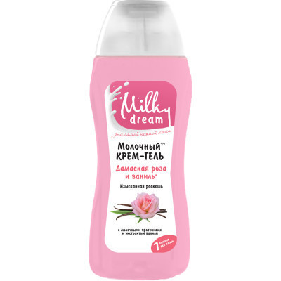 Гель для душу Milky Dream Дамаська троянда і ваніль 300 мл (4820205300127) Вінниця - фото 1