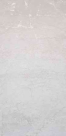 Обои виниловые на флизелине A.S.Creation UNITA 1.06x10 под камень структурные белые серебристые 79204-4 Киев