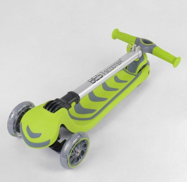 Самокат трьохколісний Best Scooter 46987 Салатовий Чернигов - изображение 3