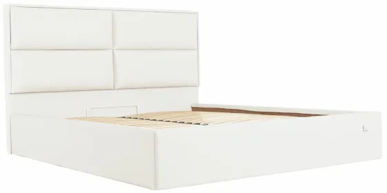 Ліжко Sheffield Standart 140 х 200 см Fly 2200 Білий Дніпро