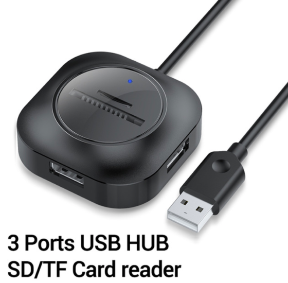USB-хаб PZOZ 5в1 0.3м Киев