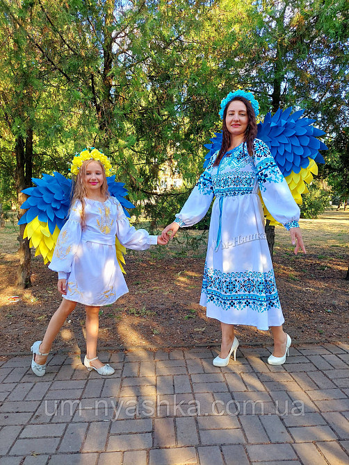 Крылья Ангела большие сердцем украинские Ангел Украины Кривой Рог - изображение 7