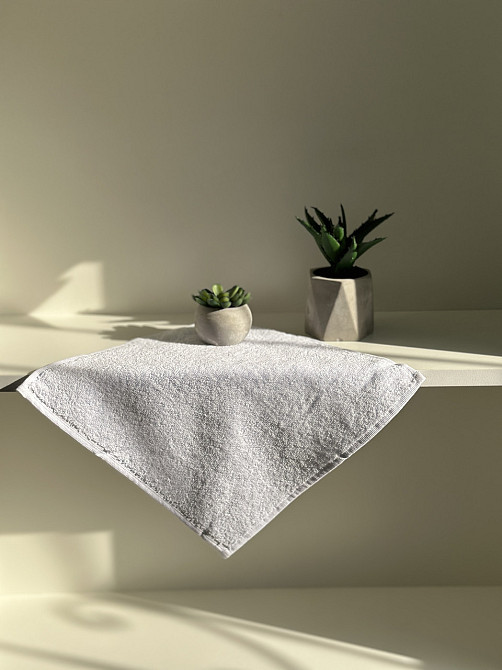 Серветка махрова Ideal Textile 30х30 см 400 г/м2 білий (56860386) Чернівці - фото 1