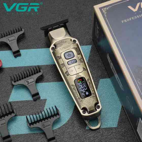 Тример для самостійної стрижки волосся VGR V-901, Акумуляторна універсальна машинка для стрижки TM-84 Одеса