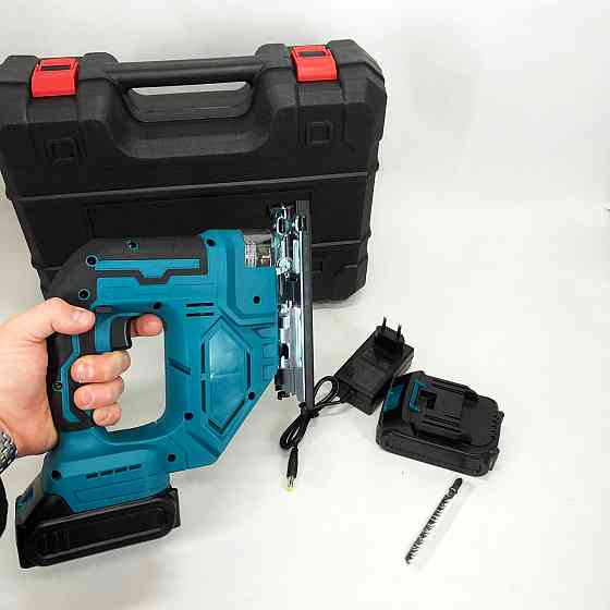 Аккумуляторный бесщеточный лобзик 24V с 2 АКБ в пластиковом кейсе с регулировкой скорости и угла наклона FE-71 Ивано-Франковск