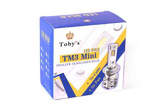 Комплект світлодіодних ламп TBS Design TM3 MINI НВ4 (9006) 30w 12-24v 6000K 3200Lm Харків