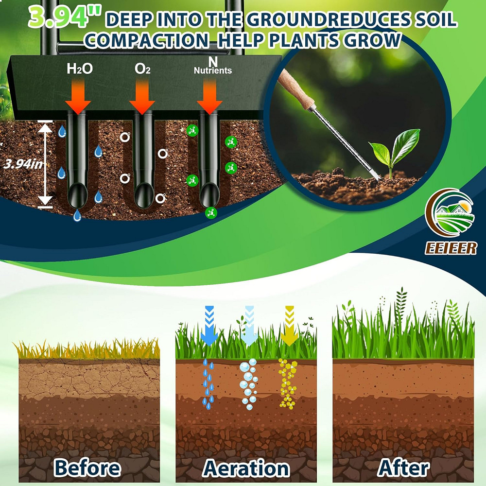 Ручний аератор для газону EEIEER Луцк - изображение 7