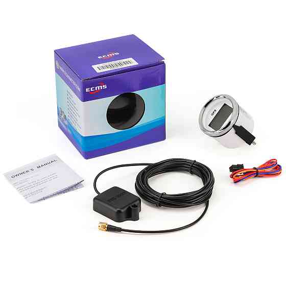 GPS-спідометр ECMS (білий) Черкаси