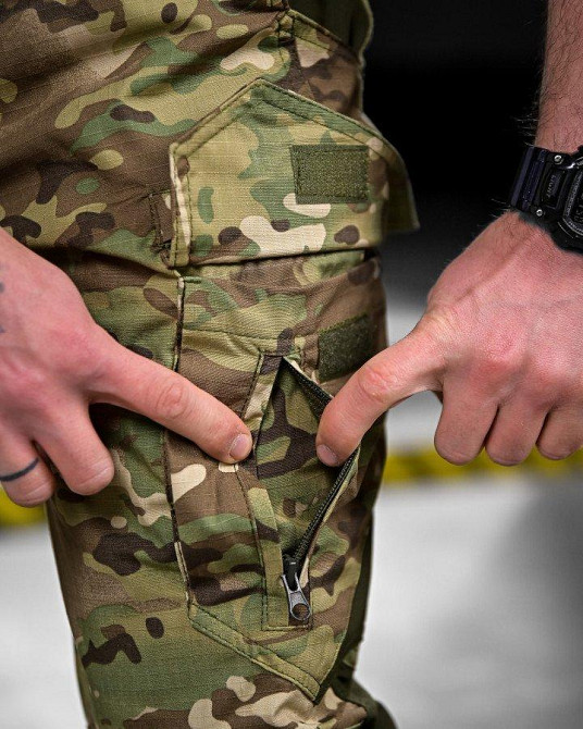 Летние тактические штаны SAYNBOY мультикам ДЛ7225 Одесса - изображение 4