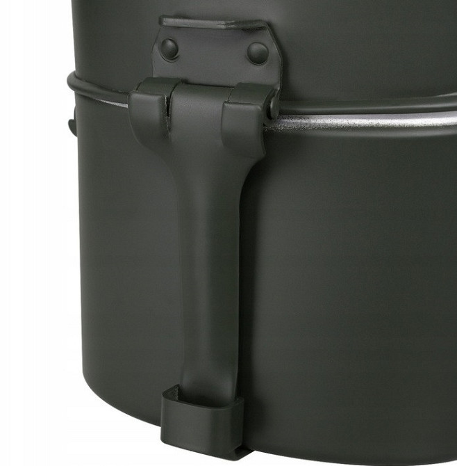 Армійський Котелок для походу 1.7 літра Mil-Tec "Бундесвер" Olive (14664000) Нововолинськ - фото 10