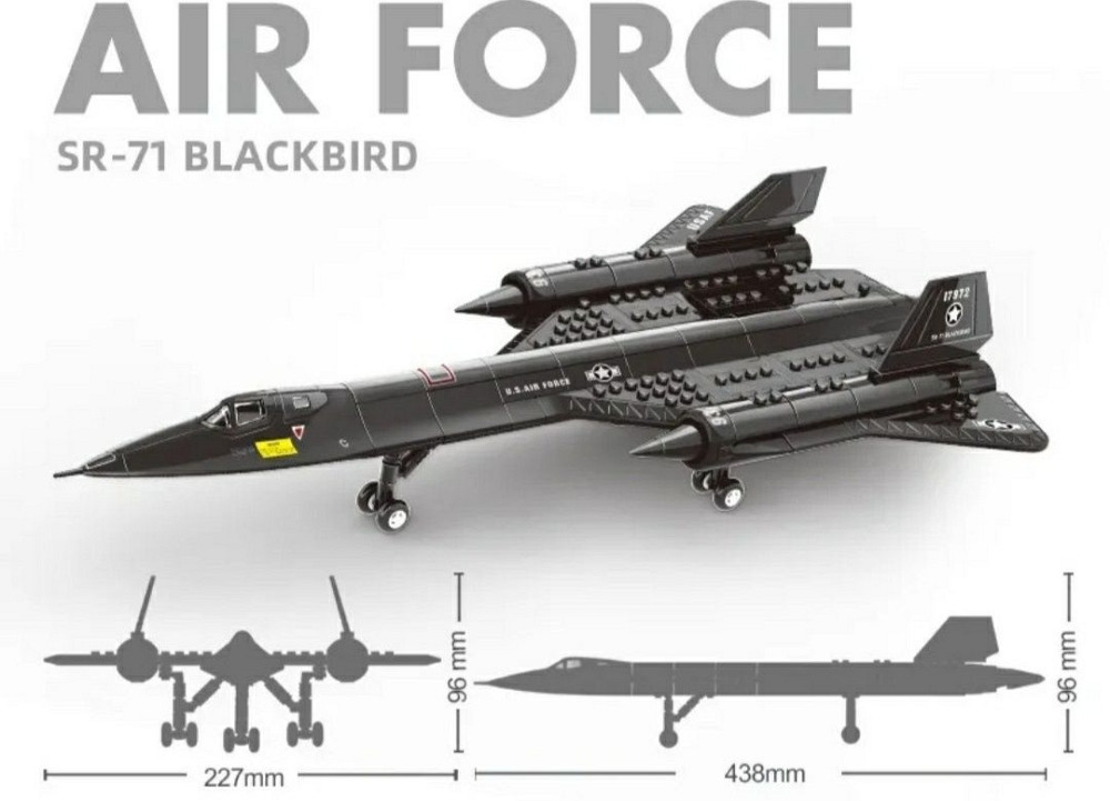 Дитячий конструктор літака розсадний військовий Лего. Харків - фото 7