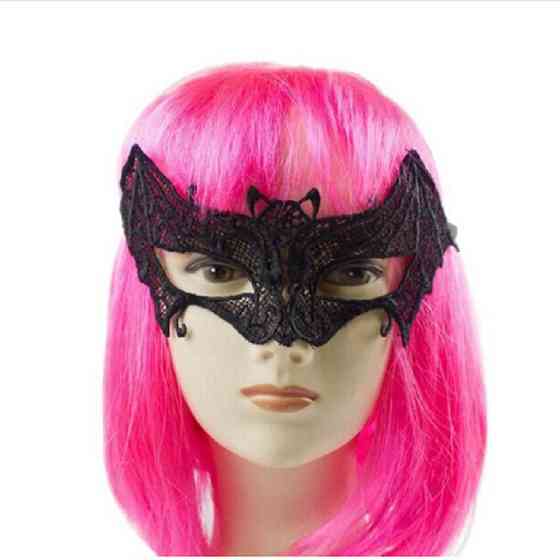 Маска маскарадна Кажан one size чорний Київ